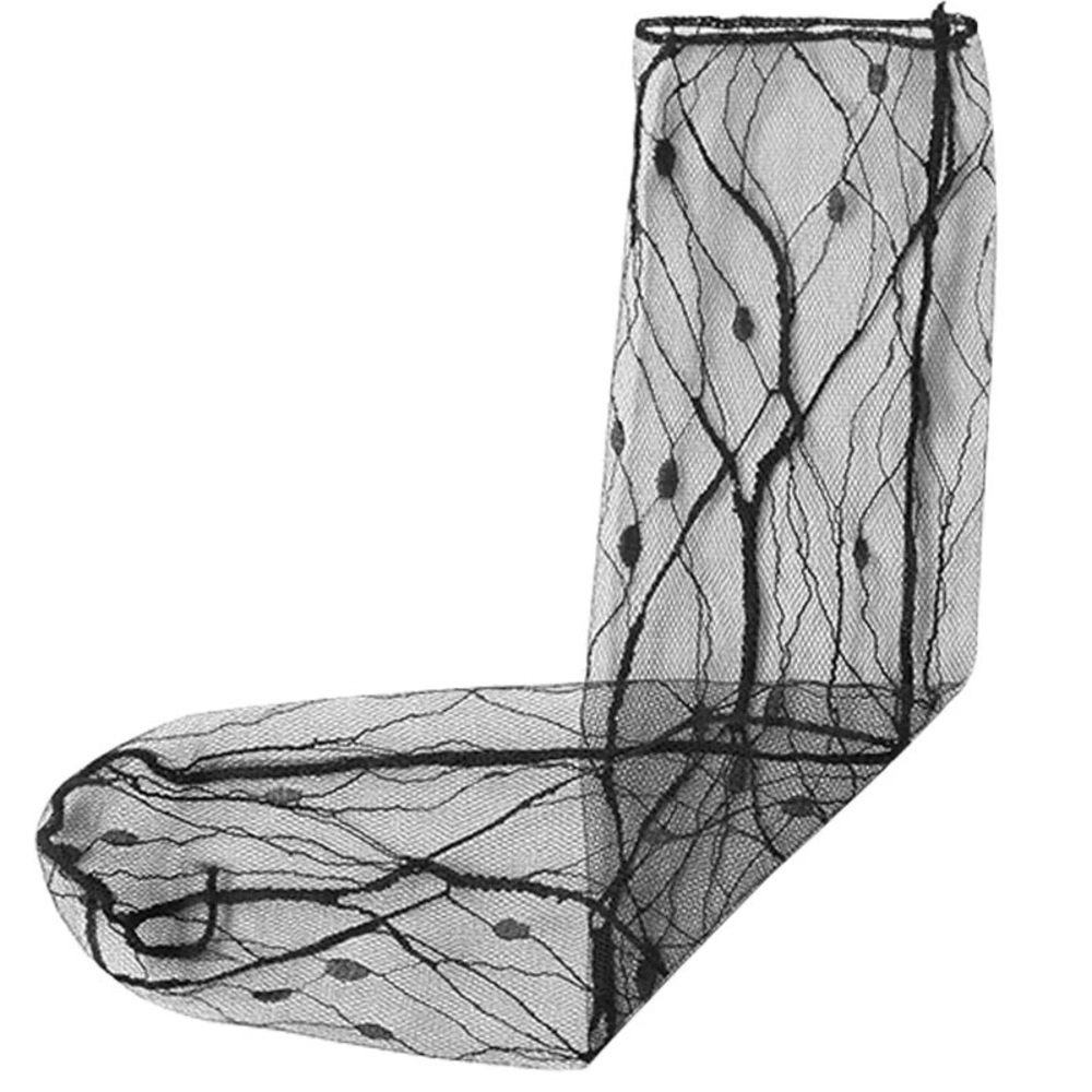 🆕 Mesh black mid long socks